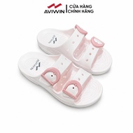 [DS03][GIVE CHARM] Aviwin DS03 women's 2-strap sandals, new buckle, modern fashion