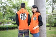 JP Anime Dragon Ball long sleeve Hoodies yellow Jacket For Unisex