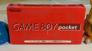 收藏引退_GB_GAME BOY Pocket主機 (紅)。(日版、新品、未使用)。注意說明。