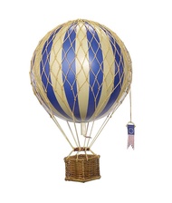 荷蘭 AUTHENTIC MODELS 熱氣球吊飾/ 藍/ 18CM