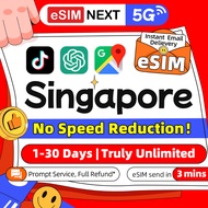 eSIM Singapore 5G Truly Unlimited Data