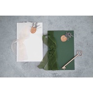 Wedding Vows Hand Card/ Marriage oath card