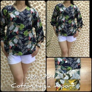 KATUN Fashion cotton Blouse trendyWanita JS91