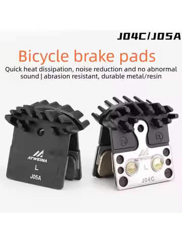 Brake Pads ICE-TECH Metal ICE-TECH J05A J04C L05A L04C MTB Bicycle Resin Metal Brake Pads Cooling Fi