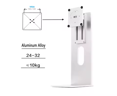 24-32 inch monitor bracket CNC aluminum alloy monitor arm 4-10KG Aluminum monitor stand bracket lift