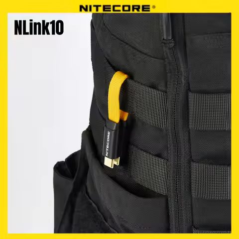 NLink10 Cable NITECORE Type-C Magnetic Storage USB-C 60W Fast Charge Cable 7CM Short Dual for Flashl