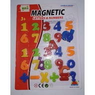 Magnetic Letters Numbers Educational Toys