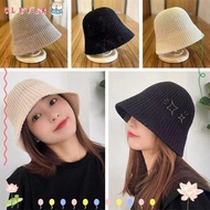 CLEVER Bucket Hat, Breathable Fisherman's Hat, Anti-UV Woven Hat Women Girls