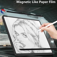 XiaoMi Pad5 Pad5Pro Pad6 Pad6Pro Matte PET Painting Removable Magnetic Paper Like Film For XiaoMi Pad 6 6S 5 Pro Max 11 12.4 14 inch Anti-Fingerprints Tablet Screen Protector