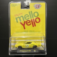 M2 Machines 1971 Dodge Charger R/T Hemi Mello Yello Diecast 2020