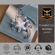 CHARM SILVER M.I.U M.I.U - Handbag charm hot trend 2025