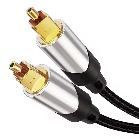 Toslink Digital Optical Audio Cable Braided Toslink SPDIF Coaxial Cable AC3 Dolby 5.1CH Digital Hifi