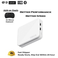 GBOX Android 17.0 Smart TV Box 5GWIFI 4K Bluetooth