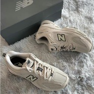 100% Original New Balance NB MR530 SH  AUTHENTIC PRODUCT DISCOUNT รองเท้าผ้าใบลําลอง สีขาว สีฟ้า Official genuine Men's and Women's Running Shoes ของแท้ 100%