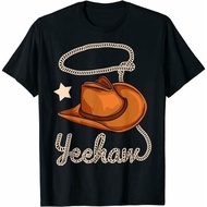 Yeehaw Cowboy Western Rodeo Country Music T-Shirt T shirt for men S-5XL