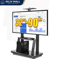 IKLIV Movable TV stand 32-90 inch Adjustable TV Rack Floor Base with bracket and wheel