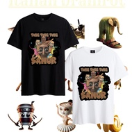 Tung Tung Tung Sahur Shirt Funny Baseball Bat Meme Top Kids Adult AI Meme Cotton Short Sleeve Baju B