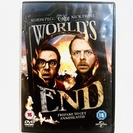 The World’s End DVD (Pre-Loved, Region 2 & 4, Simon Pegg & Nick Frost, Edgar Wright Trilogy)