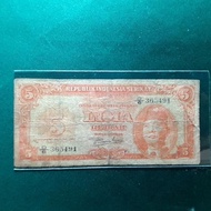 Terlaris uang kuno 5 rupiah RIS 1950