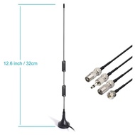 50 Ohm AM/FM Antenna Stereo Receiver Home Theater Receiver Tuner Magnetic Base FM Radio Antenna For Indoor Audio Video