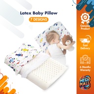 Latex Baby Pillow, Latex [ Bedding Soft Ergonomic Design Head Neck Guard Cartoon Pillow Comfortable Sleep ]