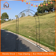 Moon BAYAH สวนโค้งกลางแจ้ง Tubular Arbor Pergola สำหรับสวนหลังบ้านทางเข้ากลางแจ้ง