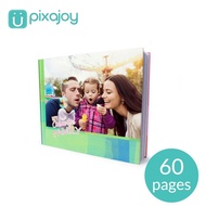 Pixajoy Photobook Imagewrap Hardcover 8.5’’ x 11’’ Photo Book, 60 pages