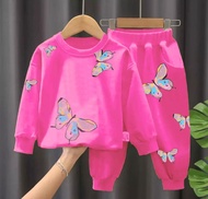 Hoodie anak setelan baju anak perempuan sweater hoodie anak perempuan kupluk anak perempuan 1-5tahun