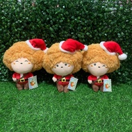 【Fun Claw】Kawaii Bread Talk Christmas Floss Bun Mascot Song Song Plush Soft Toys Stuffed Toys Gift