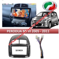 Android Player Casing FOR Perodua MYVI 2005 2006 2007 2008 2009 2010 MYVI OLD CASING 10INCH CASING