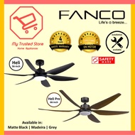 FANCO Heli / Heli Pro (56/66 inch) Ceiling Fan W 3 Tone LED Light Kit and Remote Control | Installation Available