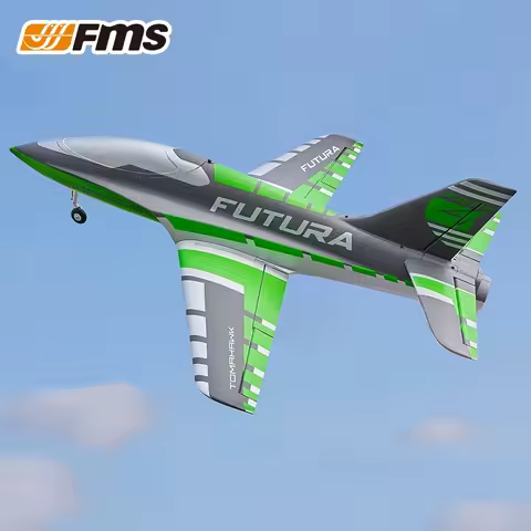 FMS RC Airplane 64mm Futura Tomahawk With Flaps Sport Trainer Ducted Fan EDF Jet 3 Color Model Hobby