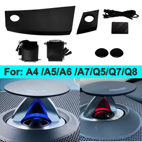 For Audi 32 Color Lifting Tweeter Speaker For Audi A4L A5 A6L A7 Q5 Q7 Q8 Car Instrument Electric Tr