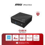 MSI MINI PC CUBI N ADL-043TH | Intel core N200 | Intel UHD Graphics (มินิพีซี) [Pre-Order จัดส่งภายใ