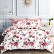 Cadar Set With Comforter Bedsheet Single / Queen / King Set Bilik Tidur Corak Cantik Modern dan Abst