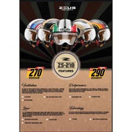 ZEUS Helmet ZS218 Pearl White Matt Black Metalic Black
