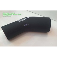 38mm to 51mm 38>51 mm 1.5">2" Forged Racing 45 degree Elbow Reducer Mate Black Silicone Hose