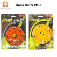 [READY STOCK] ARACUT Grass Trimmer Cutter Plate / Tali & Piring Mesin Rumput/ Brush Cutter Plate Tri