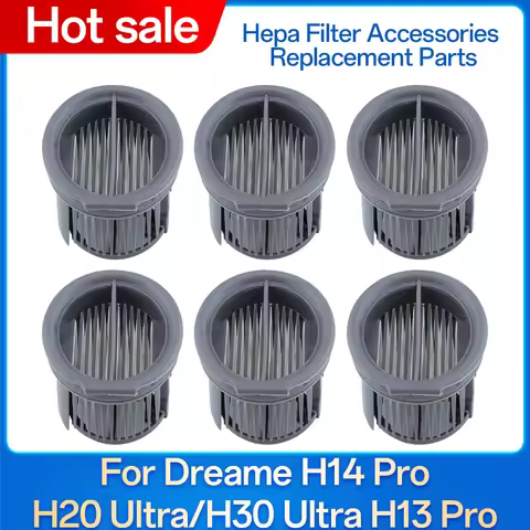 HEPA Filters For Dreame H20 Ultra H30 Ultra H14 Pro H14 Ultra Vacuum Cleaner Floor Scrubber Accessor