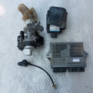 ECU ECM CDI KEYLES SET WITHOUT REMOTE YAMAHA LEXI PART CODE B3F-H594A-10 TYPE B