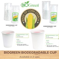BIOGreen Biodegradable Disposable Cups