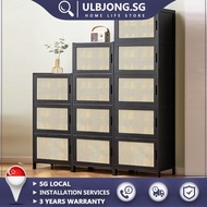 ULBJONG Shoe Cabinet Home Shoe Rack Simple Shoe Cabinet