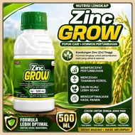 Zinc Grow Obat Asem Aseman Padi Penghijau Daun Padi Kuning Pupuk Zinc Zn Magnesium Pemulih Tanaman P