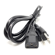 American/US to C13 standard 3-pin power cable 1.5m long 3x0.75mm 10A-250V for Laptops, printers, com