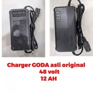 48 Volt 12 Ah Charger Sepeda Listrik Goda Asli Original