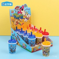 Coke Cup Snacks Candy Sucking Fun Strawberry Bear Straw Candy Leda Snacks Nostalgic Small Shop CC Gr