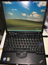 IBM Lenovo ThinkPad X61 Windows XP 筆電
