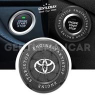 Rotary Start Stop Engine Car Cover Promo Toyota Honda Car Logo ButtonRing COD