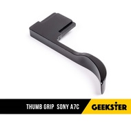 Thumb Grip Sony A7C / A7 C / A7C MK2 / A7Cii / A7CMK2 / A7C ii เพิ่มความกระชับในการจับถือ ไม่บังปุ่มหมุนต่างๆ ( Thumb Up grip สำหรับใส่กล้อง โซนี่ โซนี for A 7C ) ( Geekster )