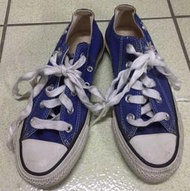 CONVERSE 蝴蝶刺繡 ALL STAR 休閒 平底 包鞋 帆布鞋 懶人鞋 牛仔布色 二手穿過  3.5號